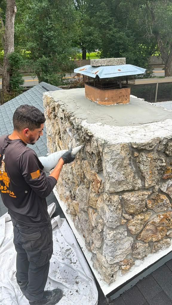 Chimney crown repair